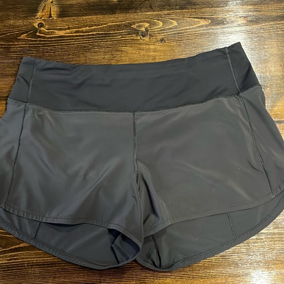 ❤️SOLD❤️Lululemon Speed Up Short Long High Rise Black Short - Picture 1 of 8